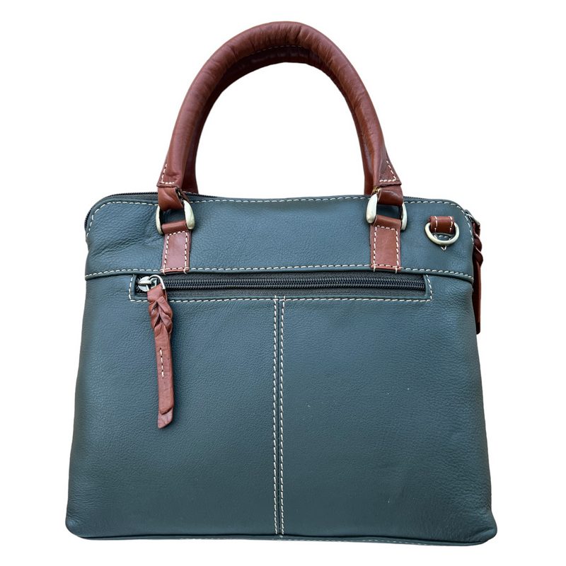 Rowallan Of Scotland Prelude Forest Green Small Grip Shoulder Bag 31-9288-08 rear
