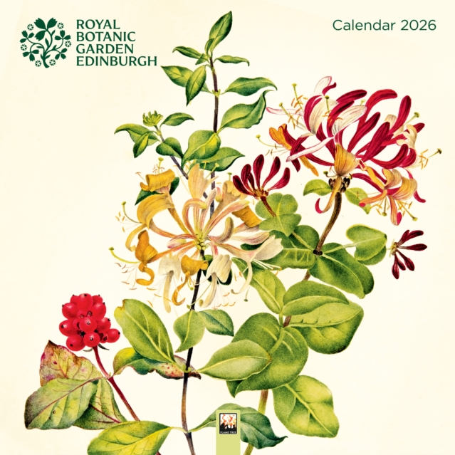 Royal Botanical Gardens Edinburgh 2026 Wall Calendar front