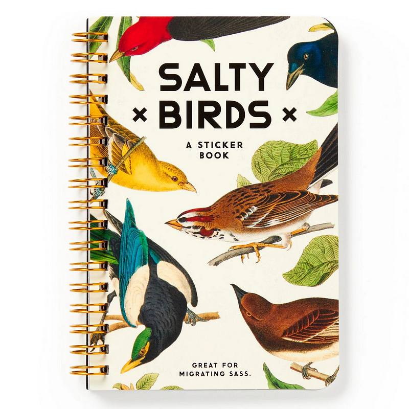Salty Birds Sticker Book front