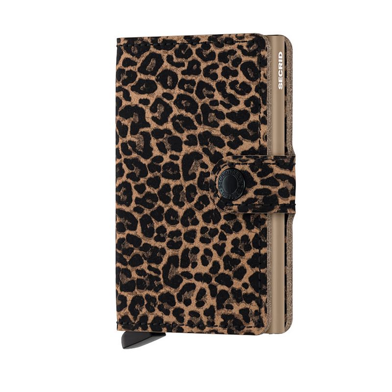 Secrid RFID Mini Wallet Leo Beige front