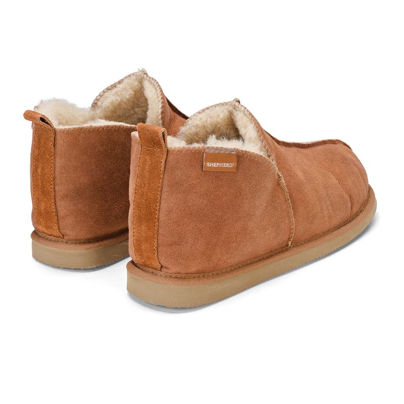 Shepherd Of Sweden Annie Slippers Antique & Cognac 4922052 back