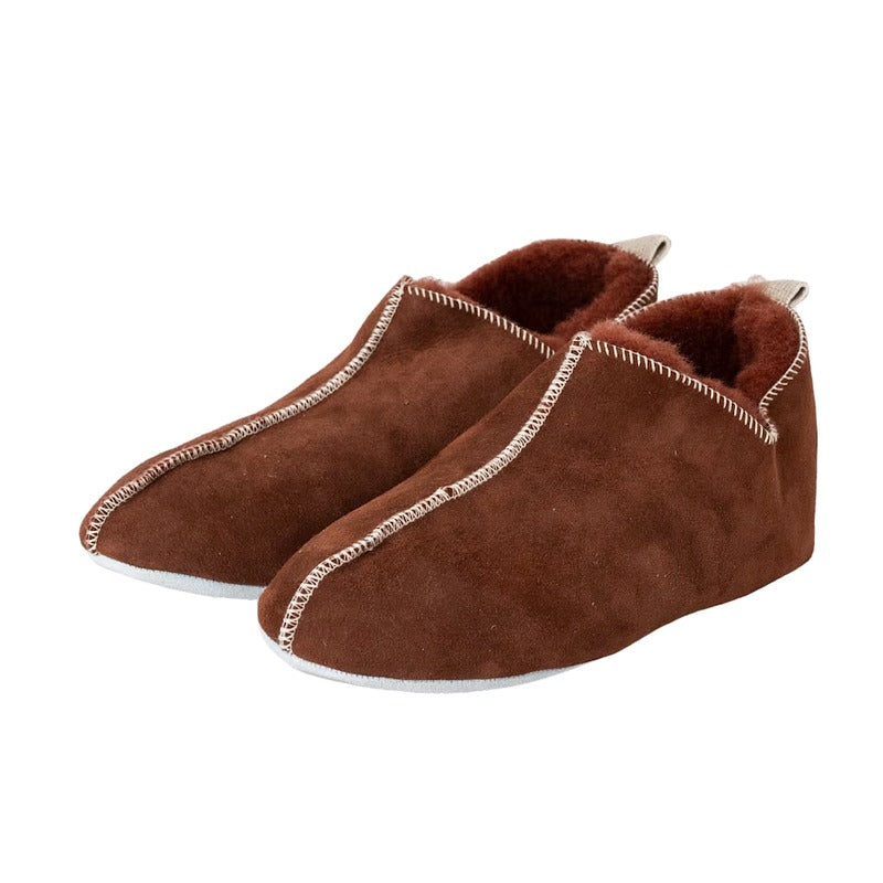 Shepherd Of Sweden Molly Slippers Rusty Red 15802181 angle