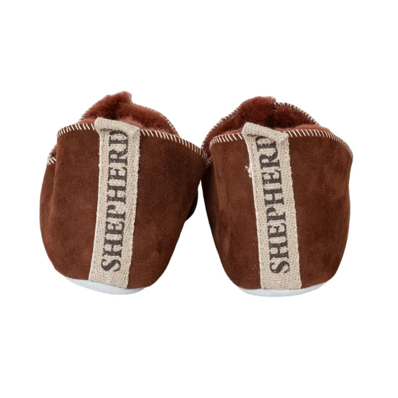 Shepherd Of Sweden Molly Slippers Rusty Red 15802181 back