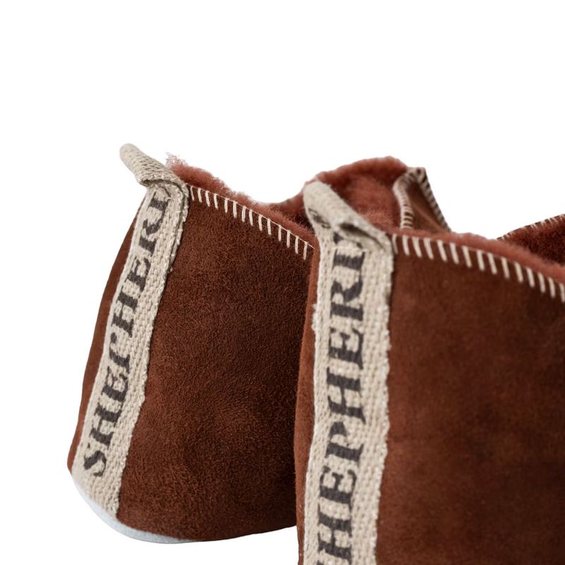 Shepherd Of Sweden Molly Slippers Rusty Red 15802181 detail