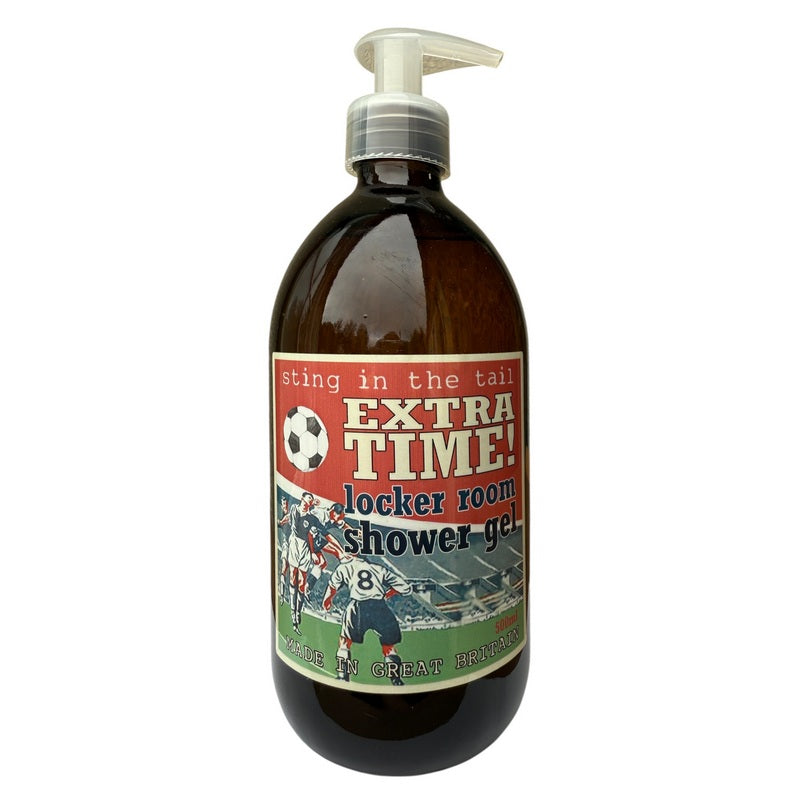 Sting In The Tail Football Bath & Shower Gel front