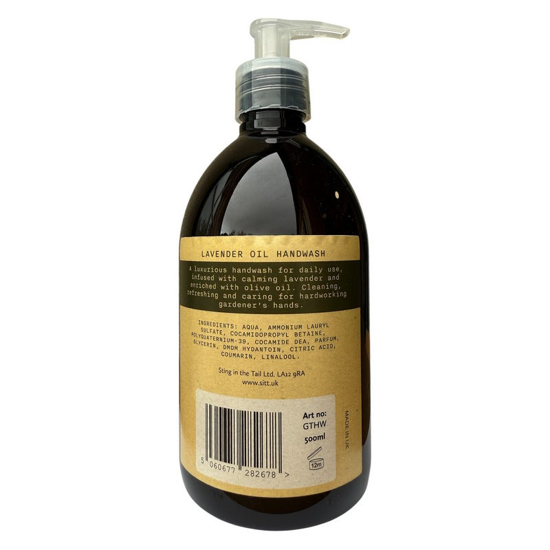 Sting In The Tail Gardener's Handwash rear