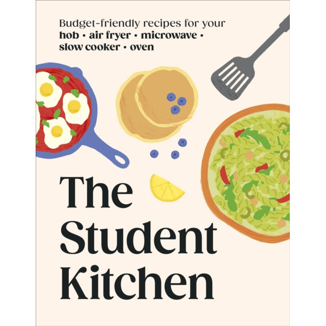 Student Kitchen Budget Friendly Recipes Paperback Book front
