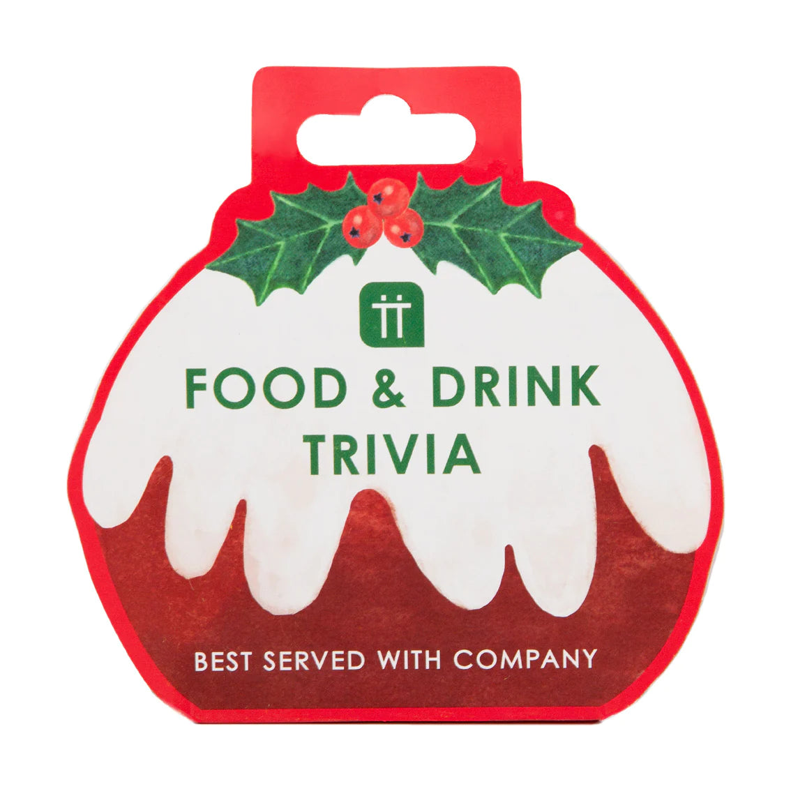Talking Tables Christmas Food & Drink Trivia Game BC-HOLLY-PUDTRIV main