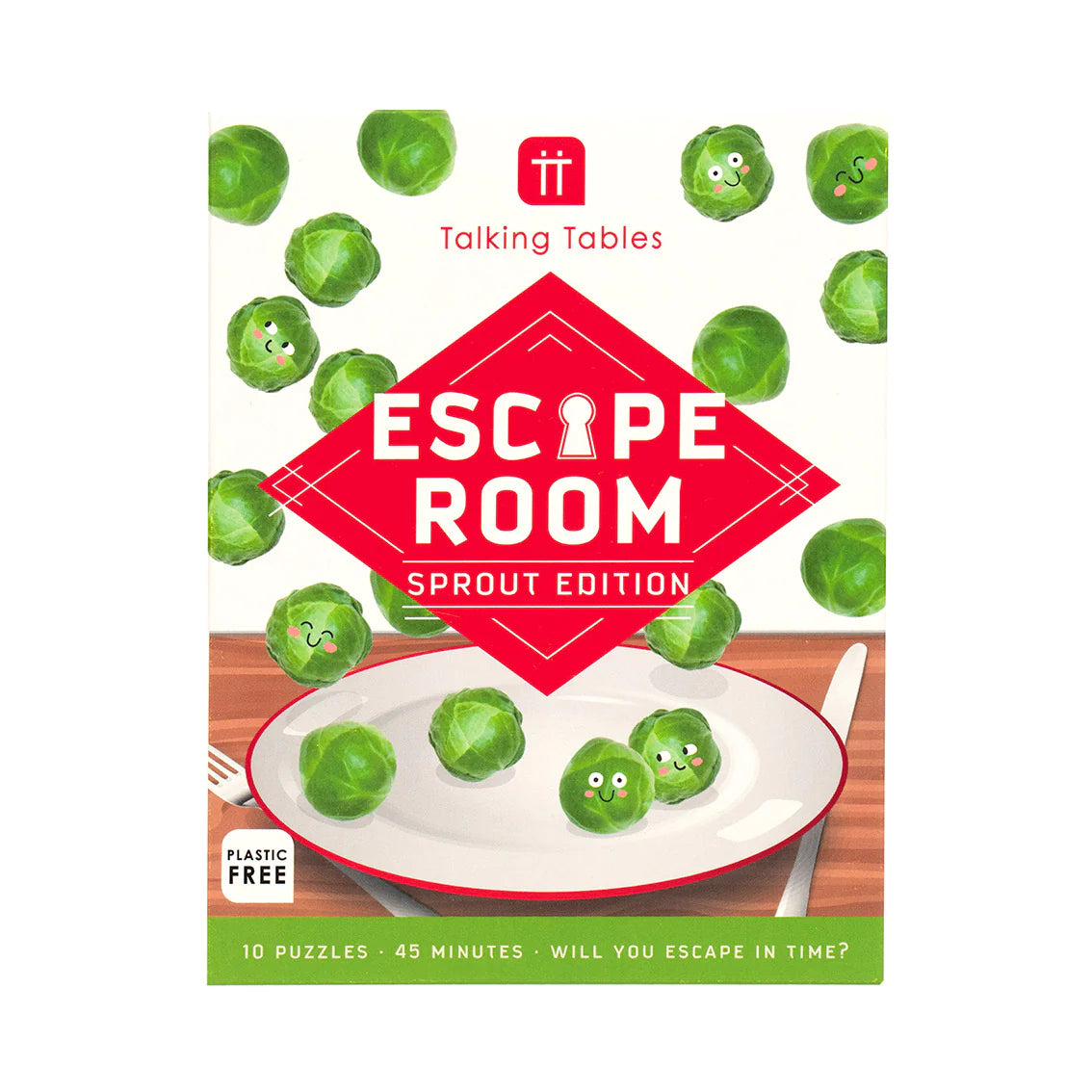Talking Tables Mini Christmas Escape Room Game Sprout Edition SPROUT-ESCAPE box front