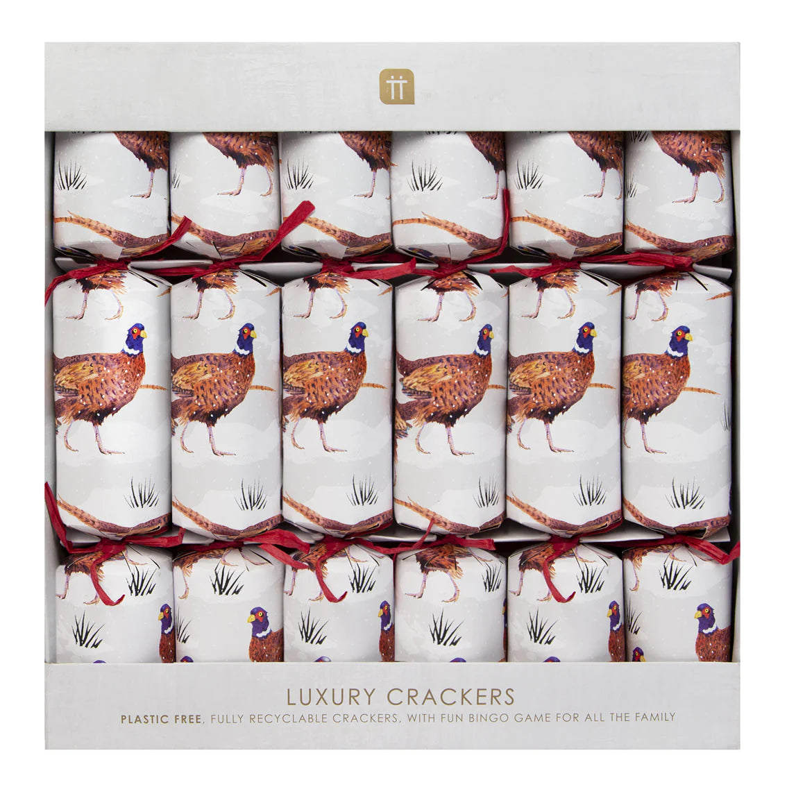 Talking Tables Pheasant Luxury Crackers CRACK-BC-PHEASANT-V2 box front