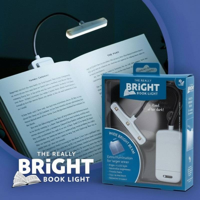 That Company Called If Really Flexible Wide Book Light White 39903 lifestyle