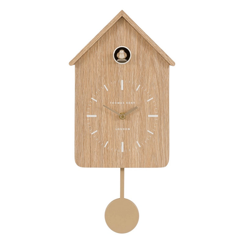 Thomas Kent Cuckoo Clock Oak front