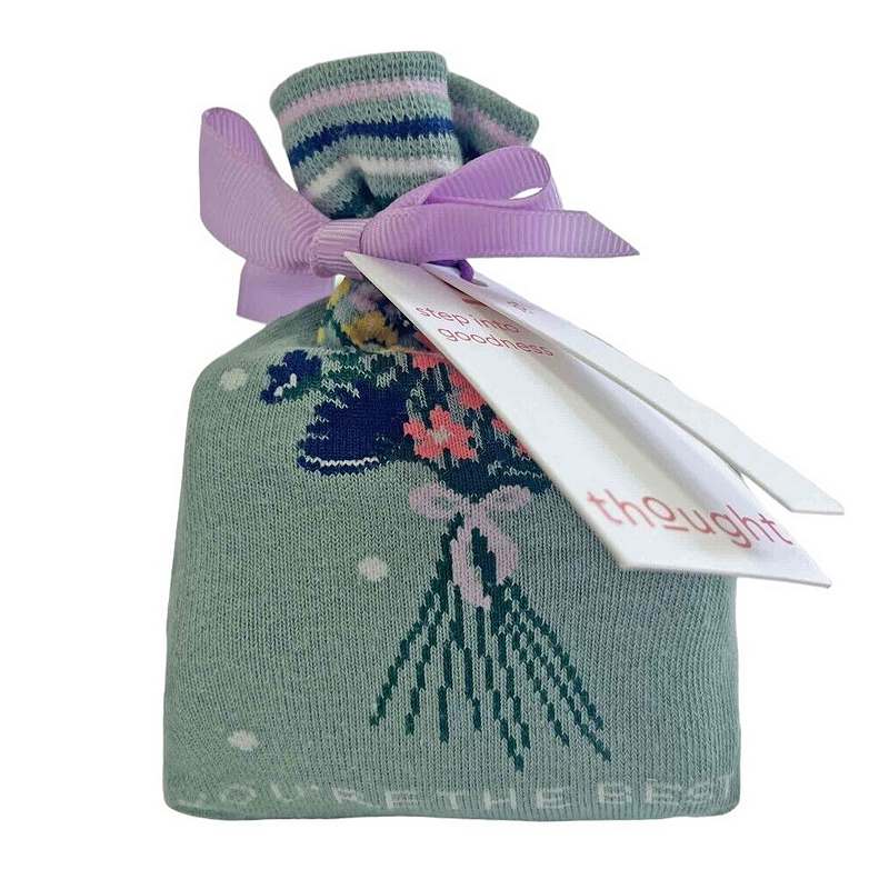 Thought You Are The Best Socks 4-7 Gift Bag Pistachio Green SBW8248 bag
