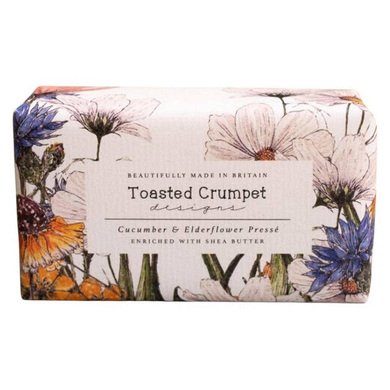 Toasted Crumpet Designs Cucumber & Elderflower Presse Soap main