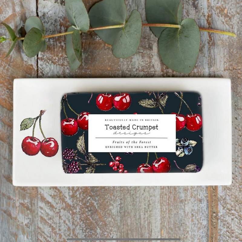 Toasted Crumpet Designs Fruits of the Forest Soap SO67 lifestyle