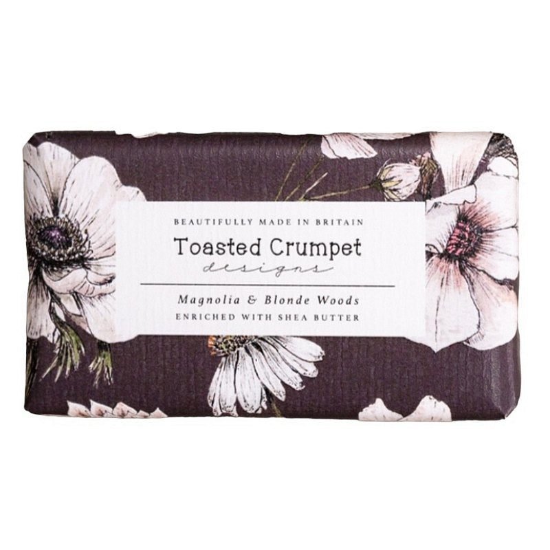 Toasted Crumpet Designs Magnolia & Blonde Woods Soap SO44 front
