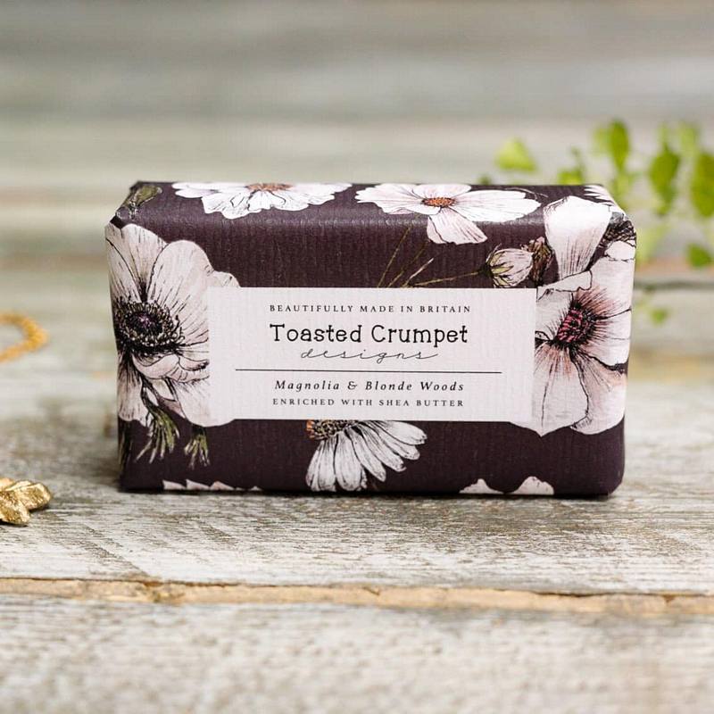 Toasted Crumpet Designs Magnolia & Blonde Woods Soap SO44 lifestyle