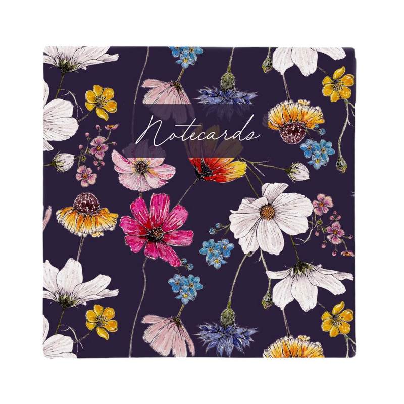 Toasted Crumpet Designs Regency Gardens Duo Notecard Wallet NW70 front