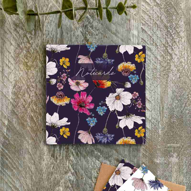 Toasted Crumpet Designs Regency Gardens Duo Notecard Wallet NW70 lifestyle