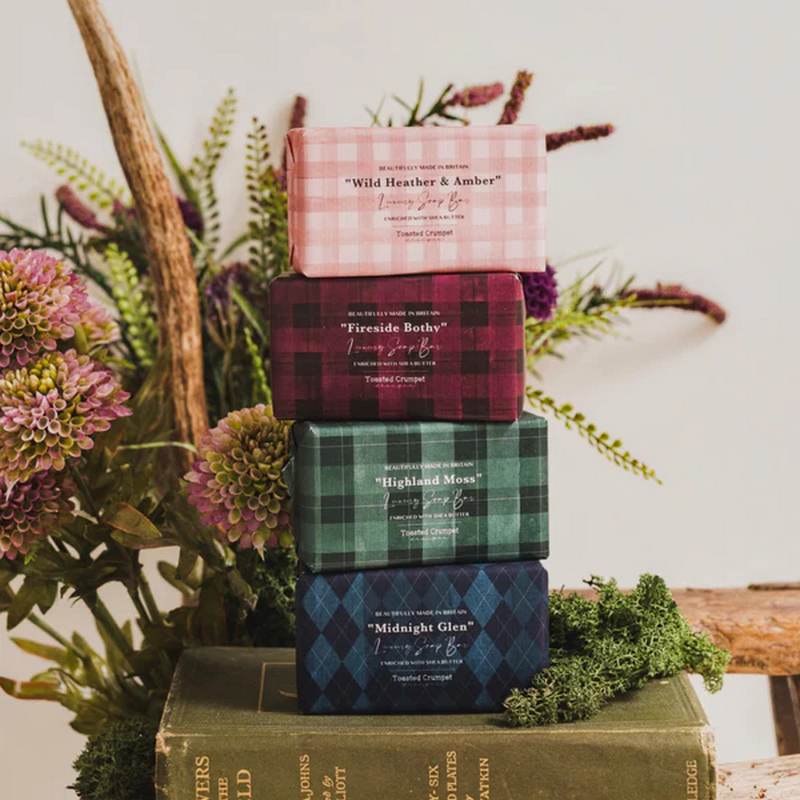 Toasted Crumpet Highland Moss Soap 190g SO108 range