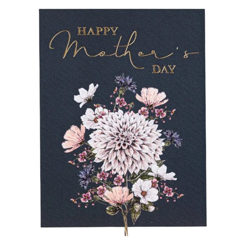 Toasted Crumpet Happy Mother's Day Floral Bouquet Card RP07 front