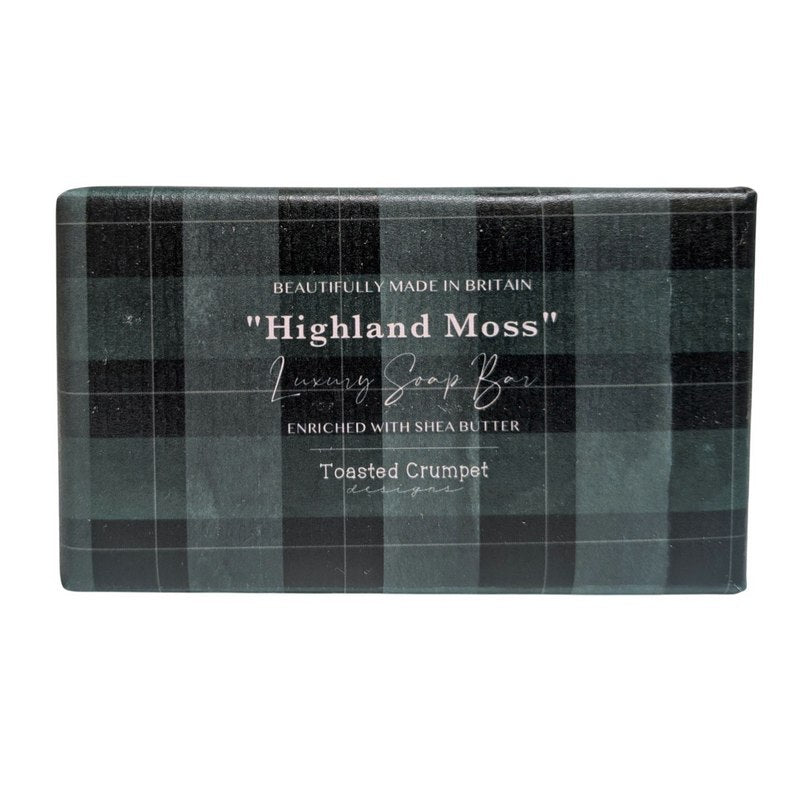 Toasted Crumpet Highland Moss Soap 190g SO108 front