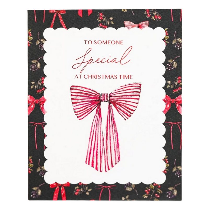 Toasted Crumpet To Someone Special At Christmas Time Card BE11 front