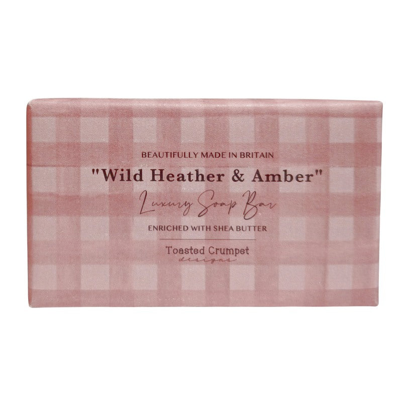 Toasted Crumpet Wild Heather & Amber Soap 190g SO107 front