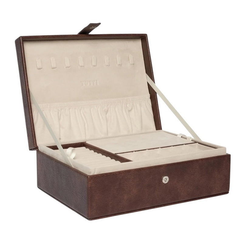 Tutti & Co Coast Large Jewellery Box JB39 open
