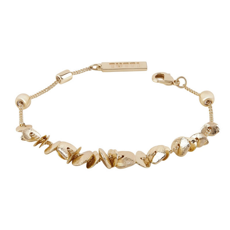 Tutti & Co Jewellery Cairn Bracelet Gold BR728G top