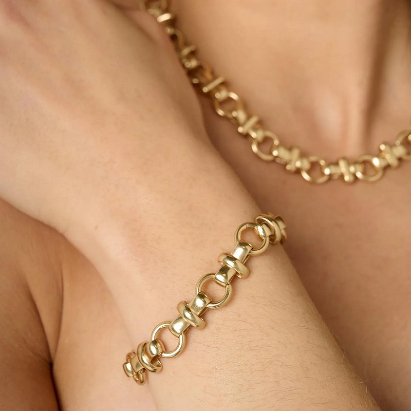 Tutti & Co Jewellery Connection Bracelet Gold BR731G model