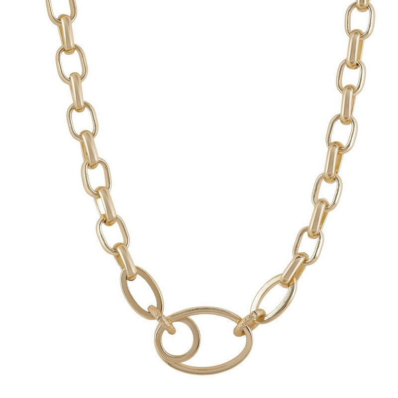 Tutti & Co Jewellery Connection Necklace Gold NE812G front