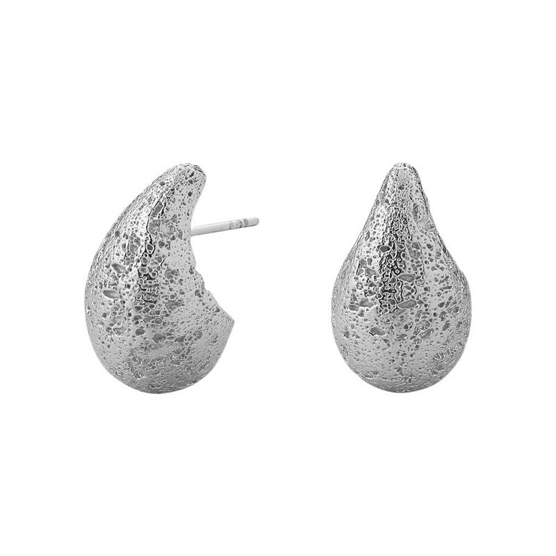 Tutti & Co Jewellery Dome Small Earrings Silver EA703S main