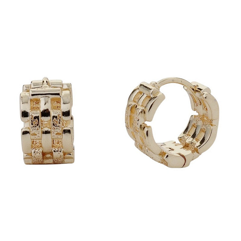 Tutti & Co Jewellery Linear Earrings Gold EA720G main