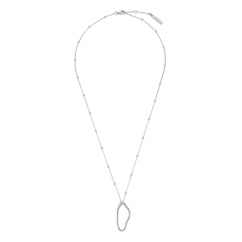 Tutti & Co Jewellery Mira Necklace Silver NE805S full