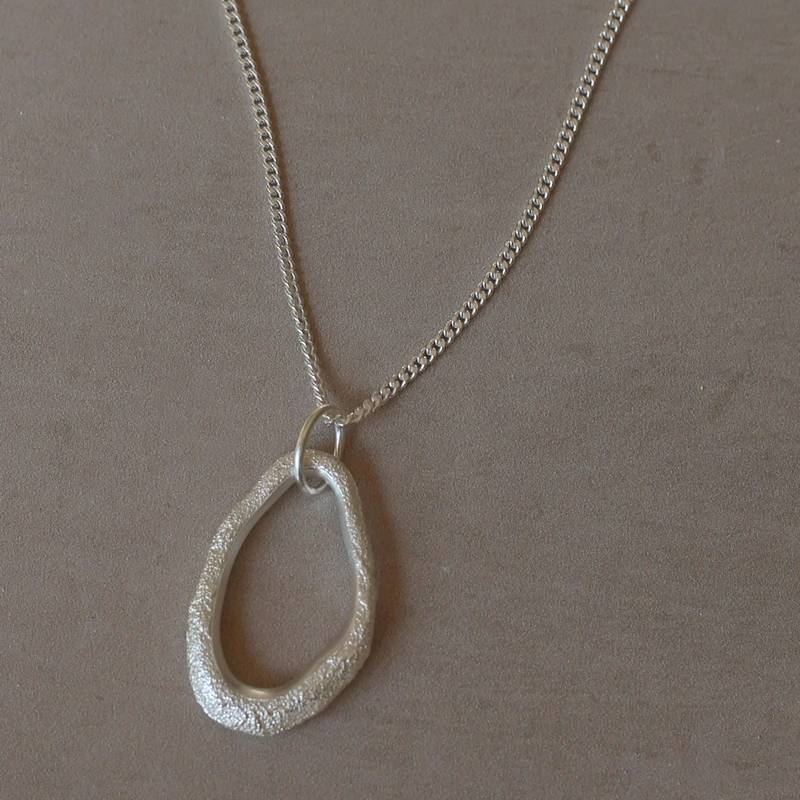Tutti & Co Jewellery Now Necklace Silver NE680S flat