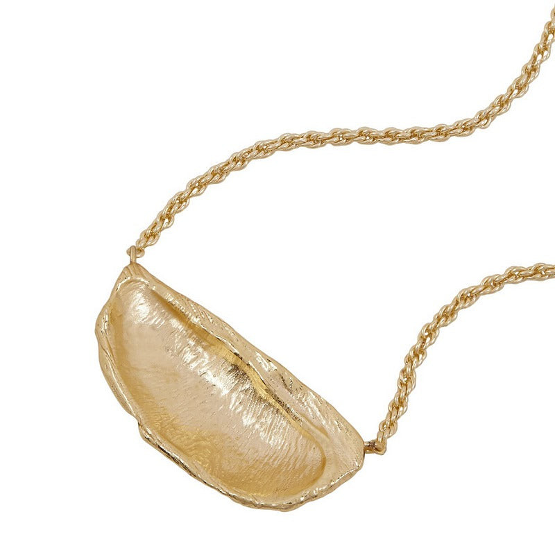 Tutti & Co Jewellery Ora Necklace Gold NE817G detail