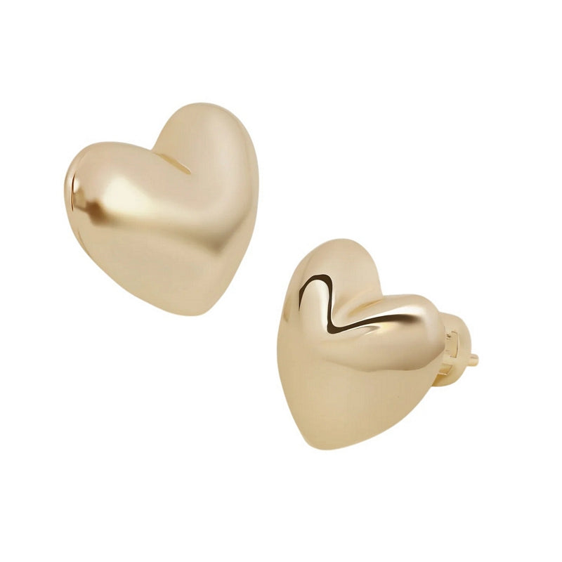 Tutti & Co Jewellery Promise Earrings Gold EA762G front