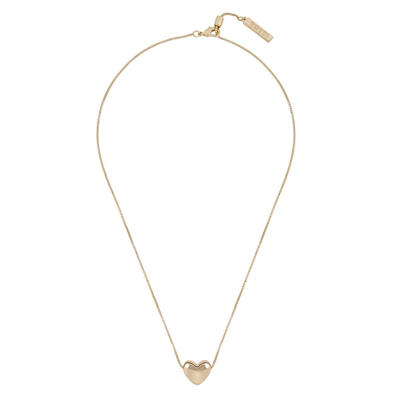 Tutti & Co Jewellery Promise Necklace Gold NE819G full