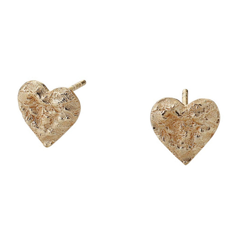Tutti & Co Jewellery Revere Small Earrings Gold EA711G front