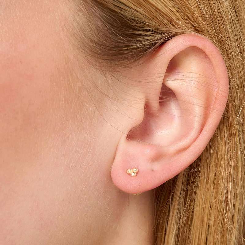 Tutti & Co Jewellery Ritual Earrings Gold EA767G model