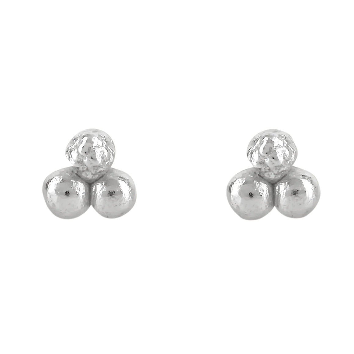 Tutti & Co Jewellery Ritual Earrings Silver EA767S front