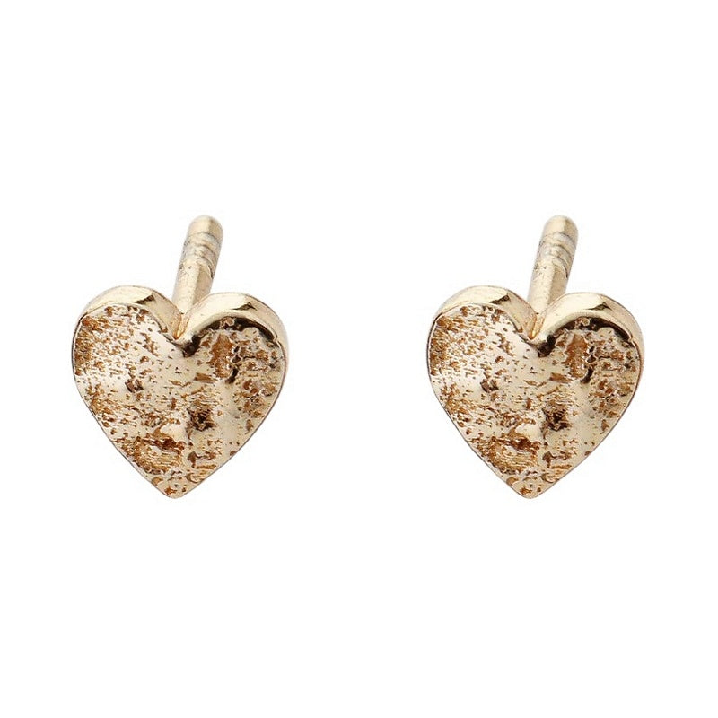 Tutti & Co Jewellery Spirit Earrings Gold EA712G front