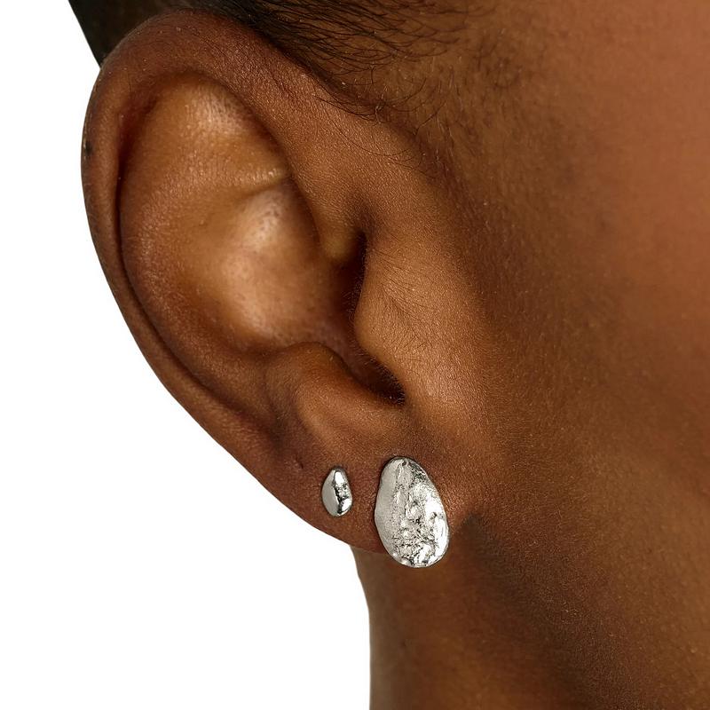 Tutti & Co Jewellery Stone Earring Set Silver EA758S model