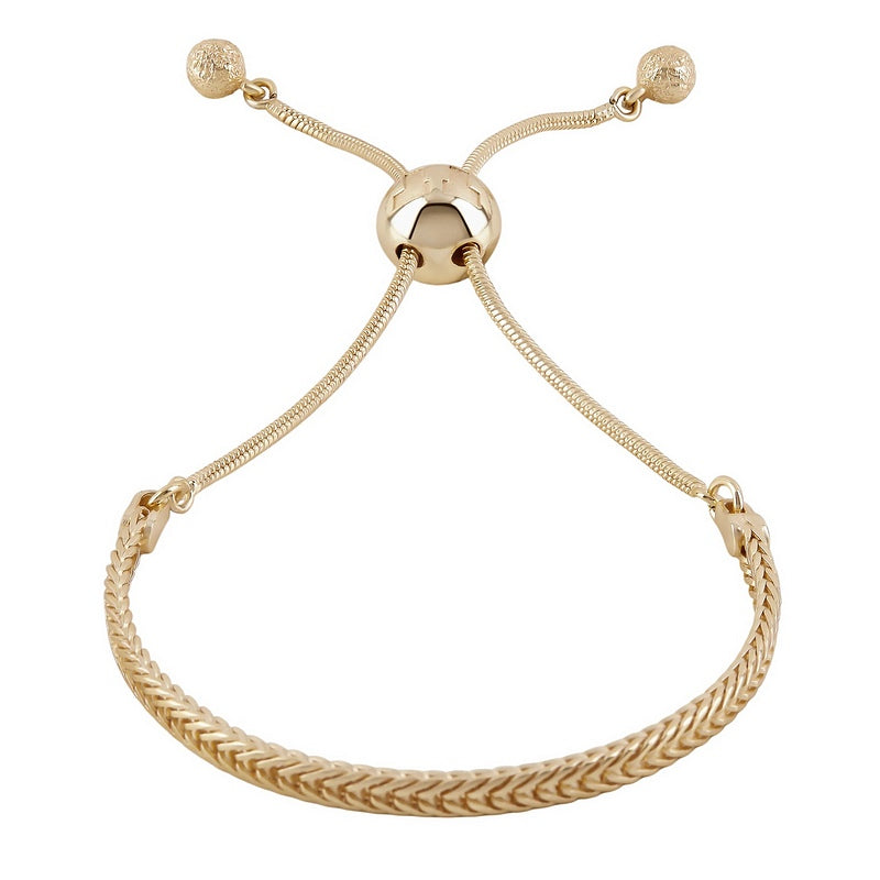 Tutti & Co Jewellery Synergy Bracelet Gold BR739G front