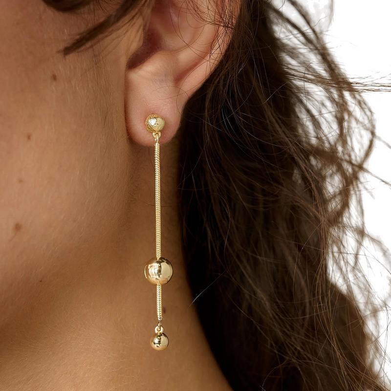 Tutti & Co Jewellery Synergy Earrings Gold EA756G model