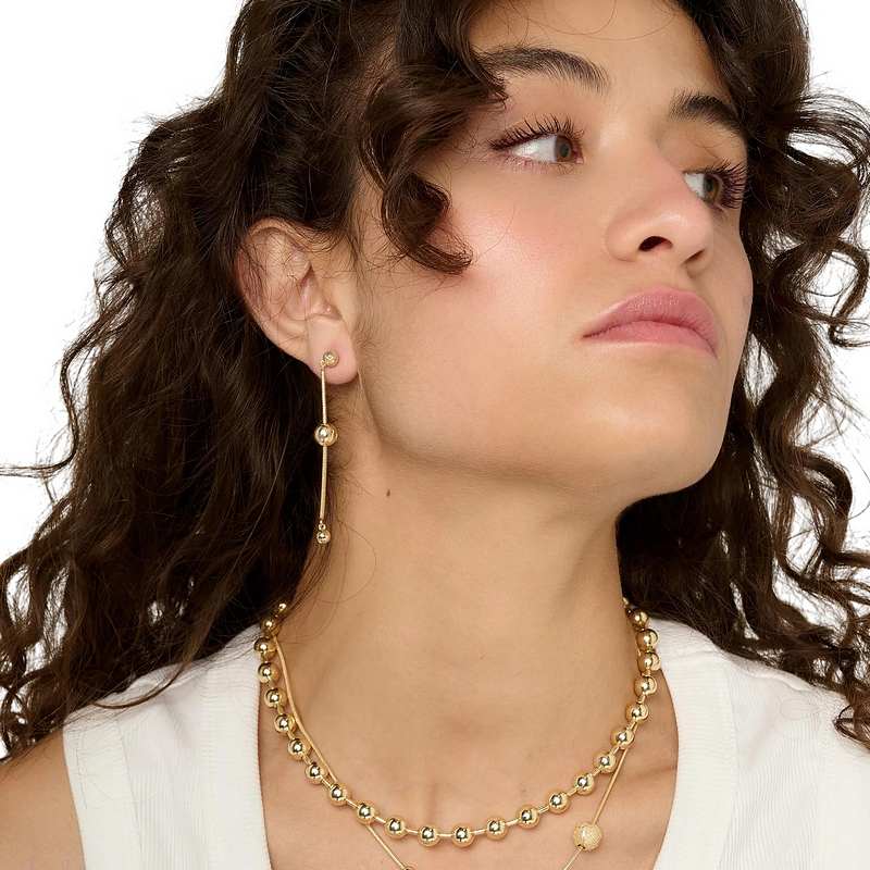 Tutti & Co Jewellery Synergy Earrings Gold EA756G model