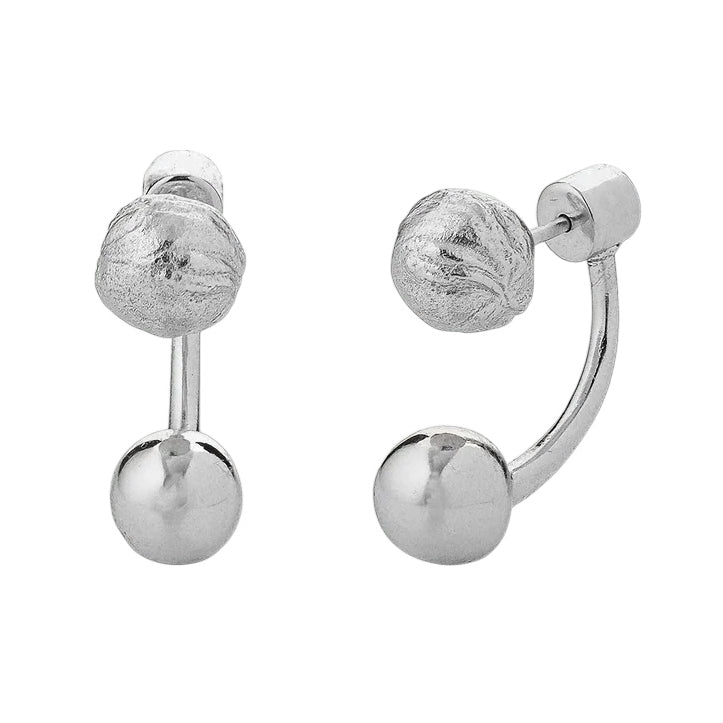 Tutti & Co Jewellery Tideform Earrings Silver EA722S main