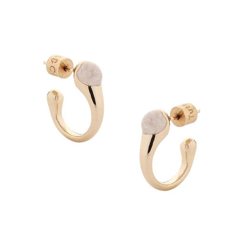 Tutti & Co Oceanic Hoop Earrings Gold EA688G main