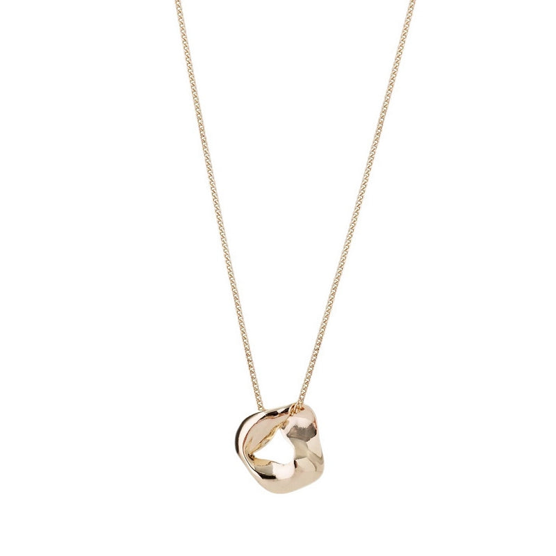 Tutti & Co Soho Pendant Necklace Gold NE738G main